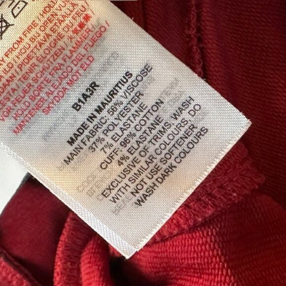 Gymshark Burgundy Joggers - Picture 11 of 13